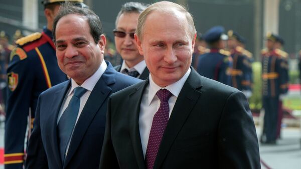 Rusya Devlet Başkanı Putin'in Mısır ziyareti - Sputnik Türkiye