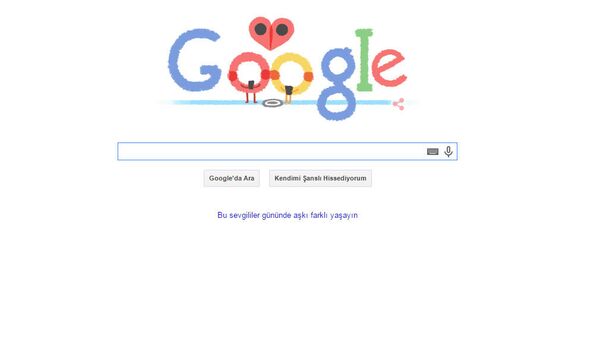 Google Sevgililer Günü logosu - Sputnik Türkiye