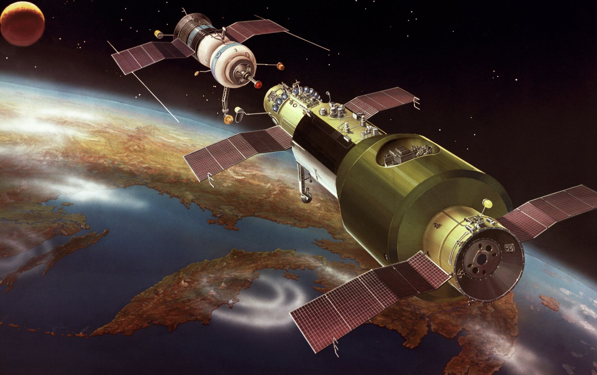 Первые межпланетные полеты. Салют-1 орбитальная станция. Орбитальный комплекс салют - Союз. Салют-2 орбитальная станция. Орбитальный комплекс салют-6.