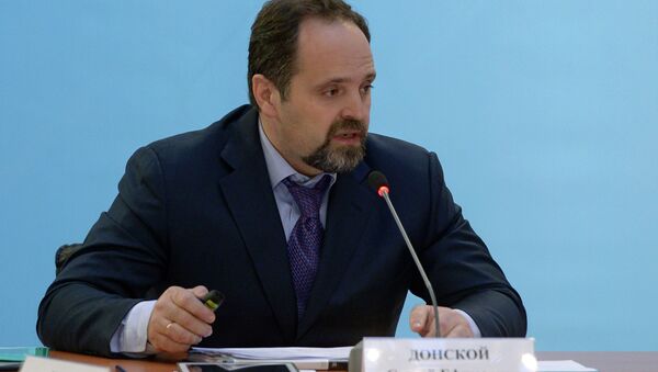 Rusya Tabii Kaynaklar ve Ekoloji Bakanı Sergey Donskoy - Sputnik Türkiye