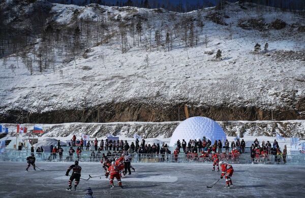 ''Ulusal Hokey Ligi (NHL) Alanı Baykal' Hokey Festivali'nin katılımcıları - Sputnik Türkiye