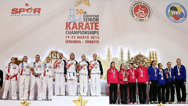 50. Avrupa Büyükler Karate Şampiyonası - Sputnik Türkiye