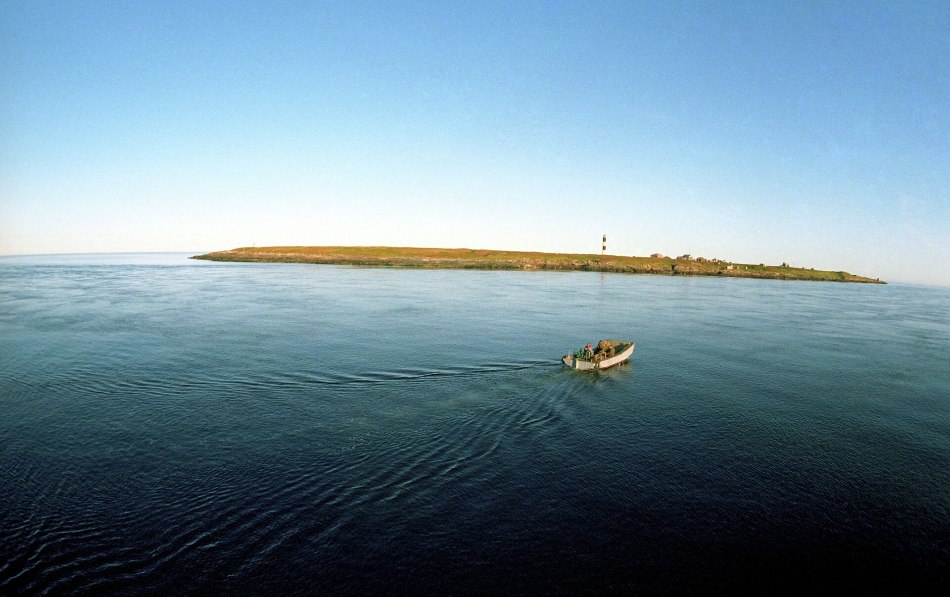 остров сосновец в белом море