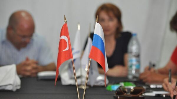 Türkiye-Rusya bayrakları - Sputnik Türkiye