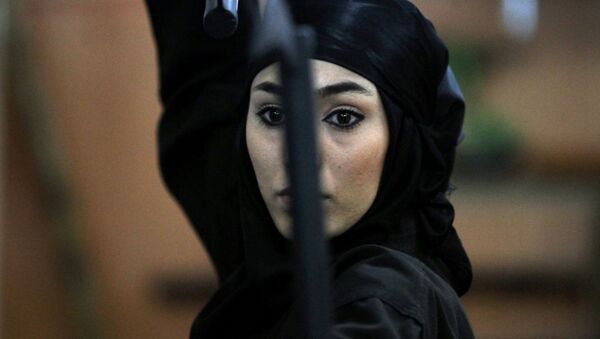 İran kadın ninja suikastçı - Sputnik Türkiye