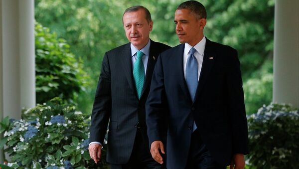 Recep Tayyip Erdoğan-Barack Obama - Sputnik Türkiye
