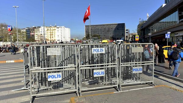 Taksim'de 1 Mayıs önlemleri - Sputnik Türkiye