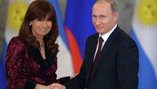 Vladimir Putin & Cristina Fernandez de Kirchner - Sputnik Türkiye