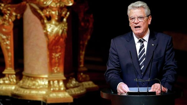 Almanya Cumhurbaşkanı Joachim Gauck - Sputnik Türkiye