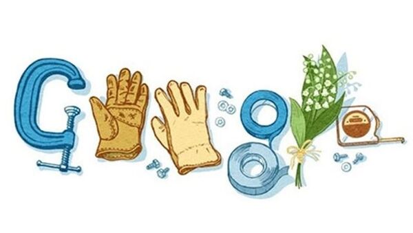 Google'ın 1 Mayıs Doodle'ı - Sputnik Türkiye