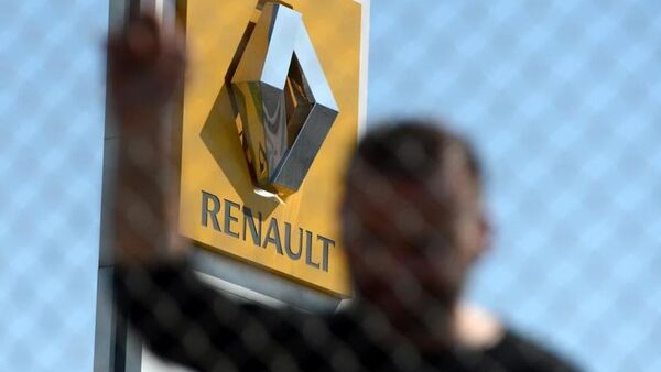Renault işçilerinin eylemi - Sputnik Türkiye