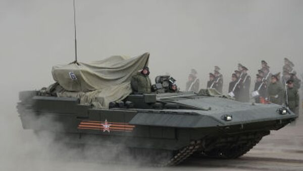 Armata tankı, Zafer Günü kutlamalarında - Sputnik Türkiye