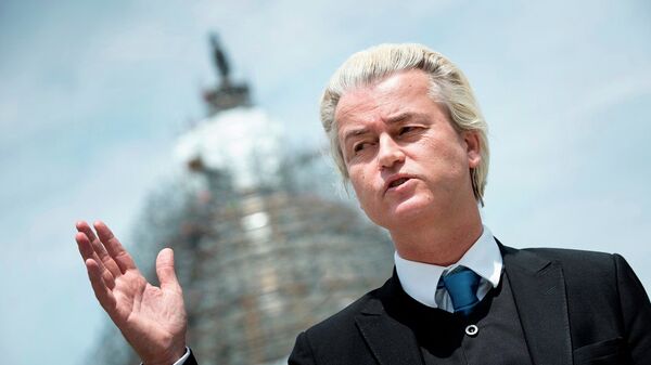 Hollanda'da aşırı sağcı Özgürlük Partisi (PVV) lideri Geert Wilders - Sputnik Türkiye