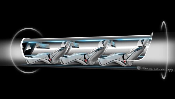 Hızlı ulaşım kapsülleri,  Hyperloop - Sputnik Türkiye