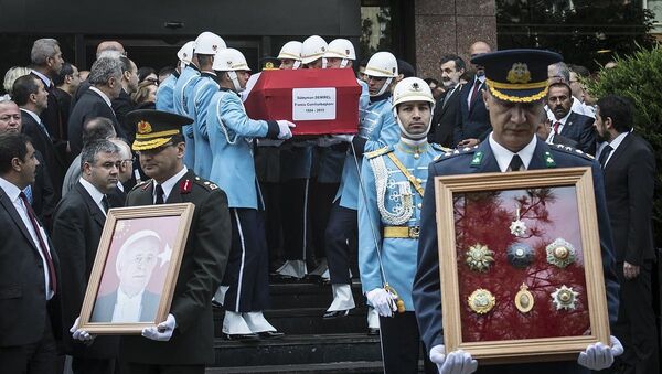 Türkiye'nin 9. Cumhurbaşkanı Demirel'in cenaze töreni - Sputnik Türkiye