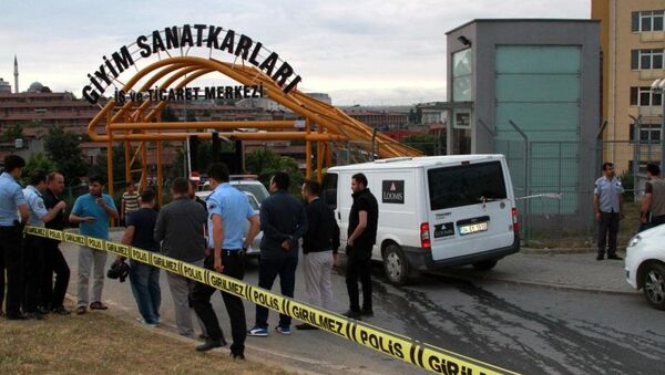 İstanbul soygun para nakil aracı - Sputnik Türkiye
