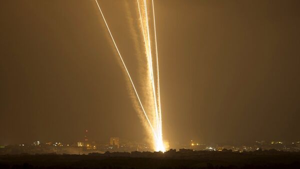 İsrail, Gazze füze saldırı - Sputnik Türkiye