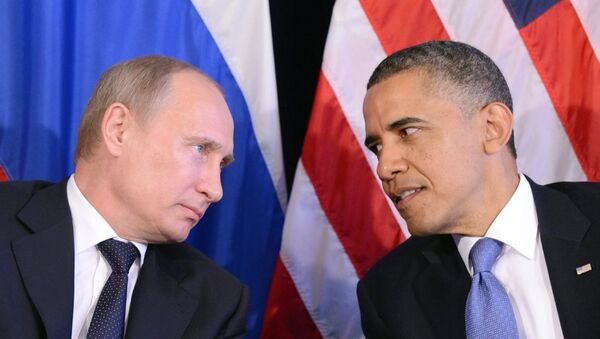 Vladimir Putin - Barack Obama - Sputnik Türkiye