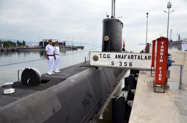 Donanma Komutanlığı kapılarını gazetecilere açtı - Sputnik Türkiye
