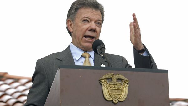 Kolombiya Devlet Başkanı Juan Manuel Santos - Sputnik Türkiye