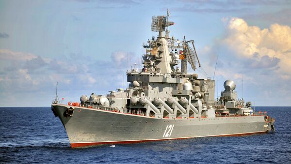 Rusya Karadeniz Filosu -  Moskova füze kruvazörü - Sputnik Türkiye