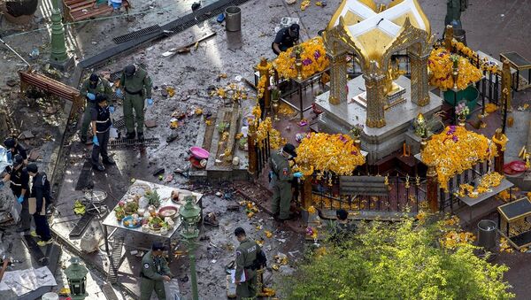Tayland'da tapınak saldırısı - Sputnik Türkiye