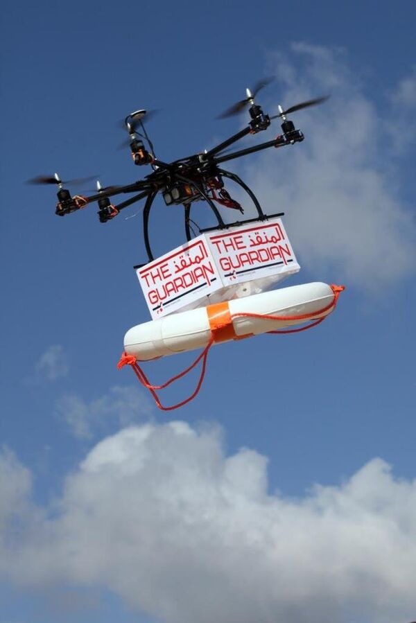 Lübnan'da ‘cankurtaran drone’ - Sputnik Türkiye