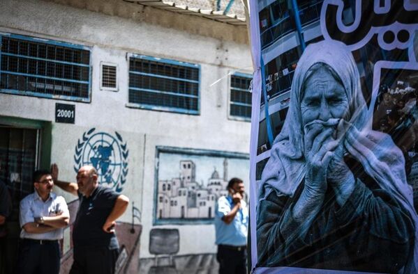 Kararın siyasi olduğunu savunan Mısri, BM'ye de UNRWA'nın bütçe açığının önüne geçilmesi ve siyasi komploların dışında tutulması çağrında bulundu. - Sputnik Türkiye