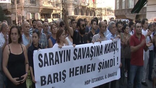 HDP protesto yürüyüşü - Sputnik Türkiye