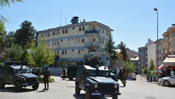 Tunceli polis merkezi silahlı saldırı - Sputnik Türkiye