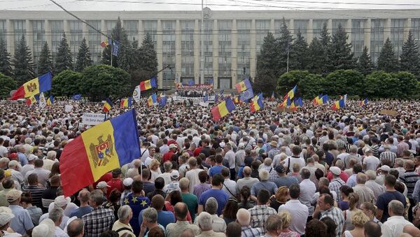 Moldova protestolar - Sputnik Türkiye