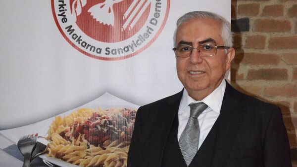 Türkiye Makarna Sanayicileri Derneği (TMSD) Yönetim Kurulu Başkanı Abdülkadir Külahçıoğlu - Sputnik Türkiye