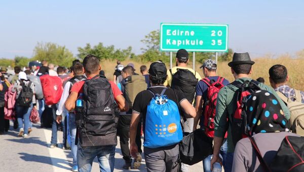 Sığınmacılar Edirne'ye akın etti - Sputnik Türkiye