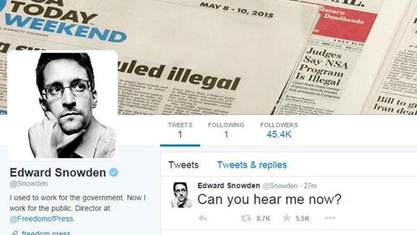 Edward Snowden twitter - Sputnik Türkiye