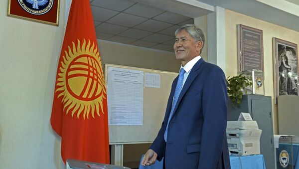 Kırgızistan Devlet Başkanı Almazbek Atambayev - Sputnik Türkiye