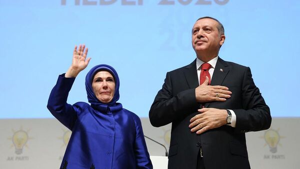 Recep Tayyip Erdoğan & Emine Erdoğan - Sputnik Türkiye