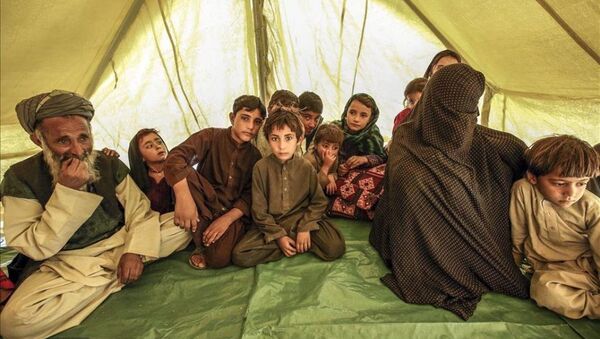 Afganistan'da mülteci dramı - Sputnik Türkiye