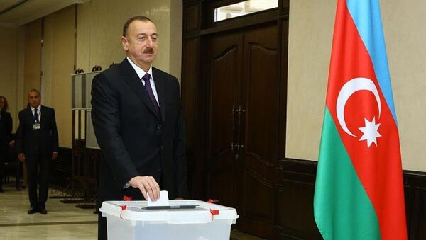 Cumhurbaşkanı İlham Aliyev - Sputnik Türkiye