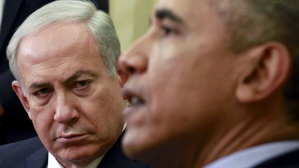 İsrail Başbakanı Benyamin Netanyahu- ABD Başkanı Barack Obama - Sputnik Türkiye