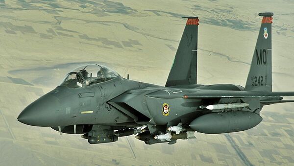 F-15E tipi savaş uçağı - Sputnik Türkiye