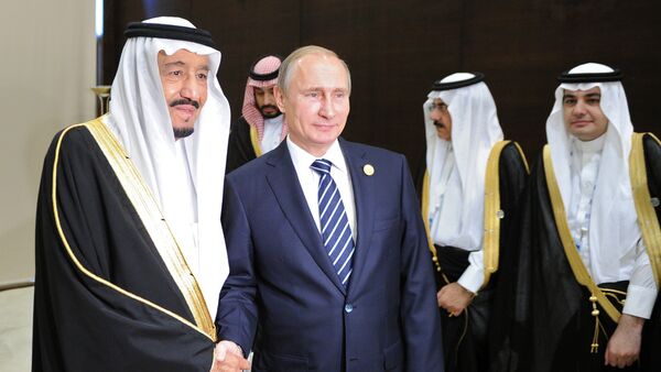 Putin ve Kral Selman G20'de - Sputnik Türkiye