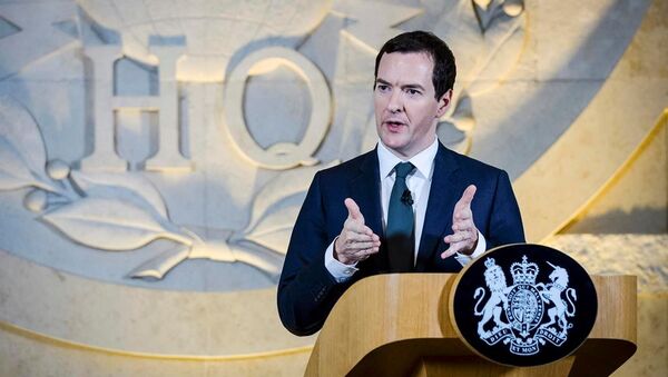 İngiltere Maliye Bakanı George Osborne - Sputnik Türkiye