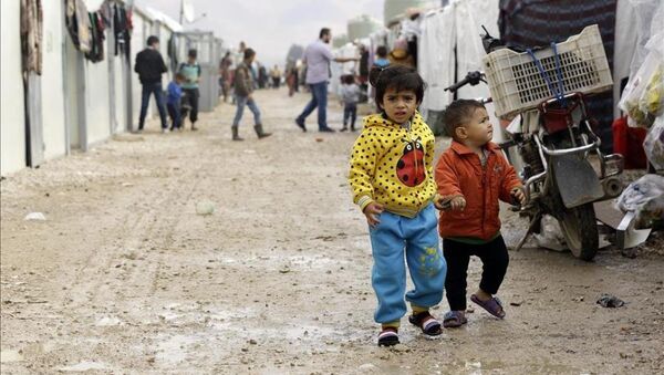 Lübnan'daki Suriyeli sığınmacıların kış çilesi - Sputnik Türkiye