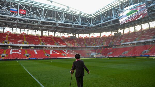 Spartak Moskova taraftarı Otto Fischer - Sputnik Türkiye