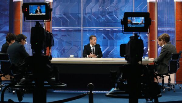 Rusya Başbakanı Dimtriy Medvedev - Sputnik Türkiye