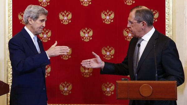 Rusya Dışişleri Bakanı Sergey Lavrov - ABD Dışişleri Bakanı John Kerry - Sputnik Türkiye