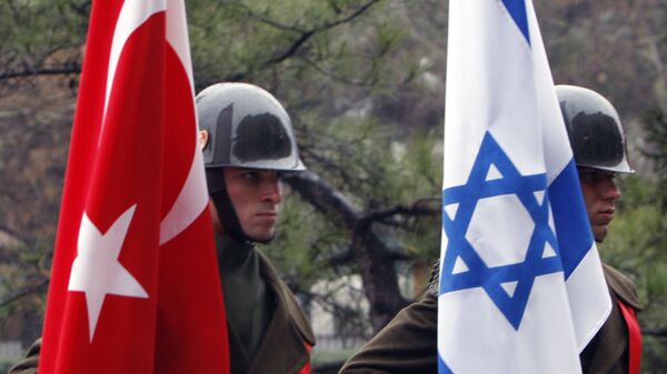 İsrail -Türkiye - Bayrak - Sputnik Türkiye