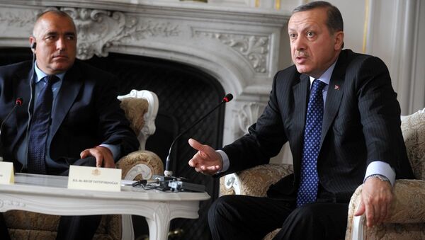 Bulgaristan Başbakanı Boyko Borisov ve Cumhurbaşkanı Recep Tayyip Erdoğan - Sputnik Türkiye