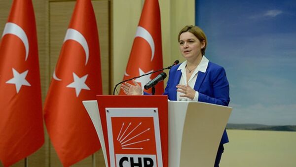 CHP Genel Başkan Yardımcısı ve Parti Sözcüsü Selin Sayek Böke - Sputnik Türkiye