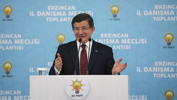 Türkiye Başbakanı Ahmet Davutoğlu - Sputnik Türkiye